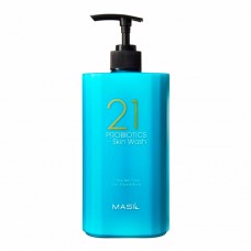  Мужское универсально очищающее средство для лица и тела 2-в-1 Masil 21 Probiotics Skin Wash